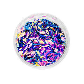 Komilfo 3D Луска Дракона №027, діамант, Diamond AB, (1 г)