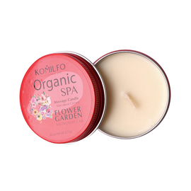 Масажна свічка Komilfo Massage Candle - Flower Garden, 30 g