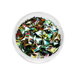 Komilfo 3D Чешуя Дракона №013, треугольник, Jonquil AB (1 г)
