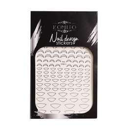 Наклейки для дизайну на нігтях Komilfo Nail Design Sticker №S001
