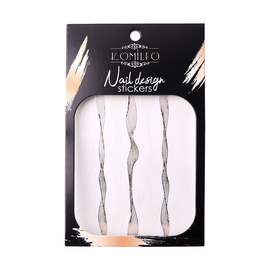 Наклейки для дизайну на нігтях Komilfo Nail Design Sticker №KNS-007WR