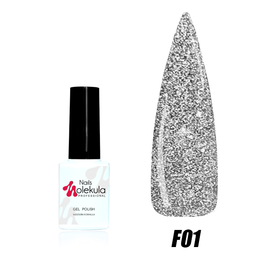 Гель-лак Molekula Flash Effect №F01, 6 мл