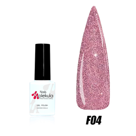 Гель-лак Molekula Flash Effect №F04, 6 мл