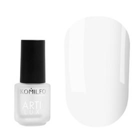 Лак для нігтів Komilfo ArtiLux 001, 4 мл, Об'єм (мл): 4 мл, Колір Komilfo ArtiLux: №001 
