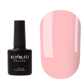 Топ без липкого шару Komilfo Top No Wipe Milky Pink, 8 мл, Об'єм (мл): 8 мл, Komilfo кольора (Top): Milky Pink