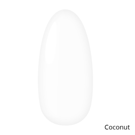 Molekula Cover Base Nude Coconut (white), 30 ml (without brush), Цвет French Base: Nude Сoconut, Volume (ml): 30 ml