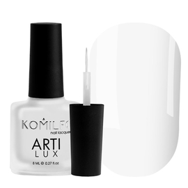 Лак для нігтів Komilfo ArtiLux 001, 8 мл (з тонким пензлем), Об'єм (мл): 8 мл, Колір Komilfo ArtiLux: №001 (з тонким пензлем)
