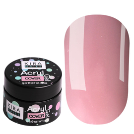 Акрил-гель (полігель) для нарощування Kira Nails Acryl Gel Cover, 15 г, Колір Kira Nails Acrygel: Cover, Об'єм (мл): 15 мл