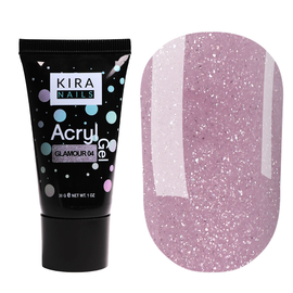 Kira Nails Acryl Gel Glamor 04, 30 g, Color Kira Nails Acrygel: Glamour 04, Volume (ml): 30 ml