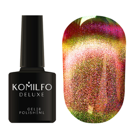 Гель-лак Komilfo 9D Cats eye №001, 8 мл, Колір Komilfo Cats Eye 9D: №001, Об'єм (мл): 8 мл