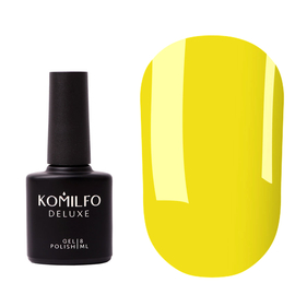 База цветная Komilfo Color Base Jonquil (ярко-желтый), 8 мл, Цвет Komilfo Color Base: Jonquil, Объем (мл): 8 мл
