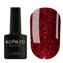 Гель-лак Komilfo DeLuxe Series №G015, 8 мл, Колір Komilfo Glitter Series: G015, Об'єм (мл): 8 мл