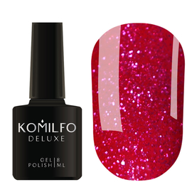 Гель-лак Komilfo DeLuxe Series №G026, 8 мл, Колір Komilfo Glitter Series: G026, Об'єм (мл): 8 мл