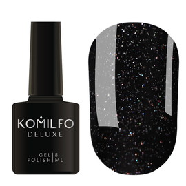 Гель-лак Komilfo DeLuxe Series №G027, 8 мл, Колір Komilfo Glitter Series: G027, Об'єм (мл): 8 мл