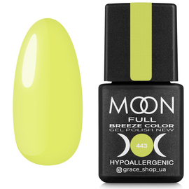 Гель-лак MOON FULL Breeze №443, 8 мл
