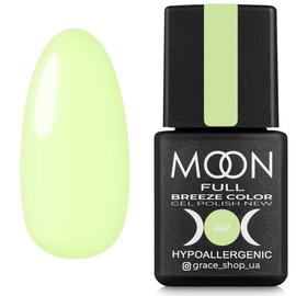 Гель-лак MOON FULL Breeze №447, 8 мл
