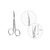 Scissors professional for a cuticle of RAIZ WORK form 3 size L, 4 image