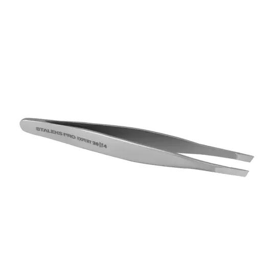 Eyebrow tweezers STALEKS EXPERT 20 TYPE 4 (narrow beveled edges), 3 image