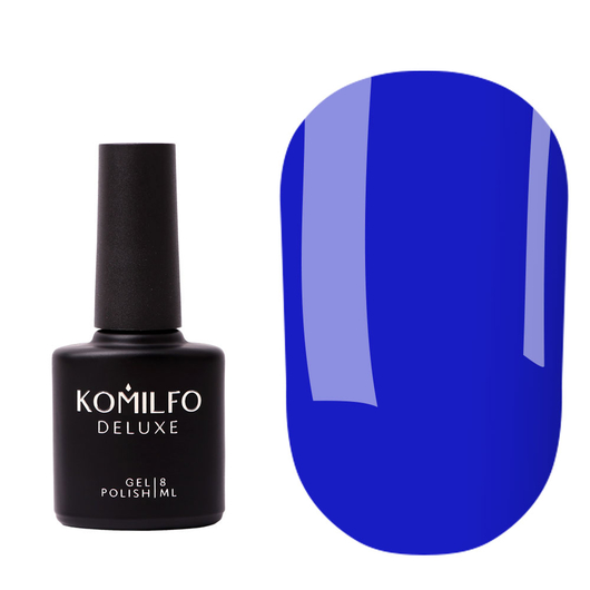 База кольорова Komilfo Kaleidoscopic Base №006 (синій, неон), 8 мл, Колір Komilfo Kaleidoscopic Base: №006, Об'єм (мл): 8 мл