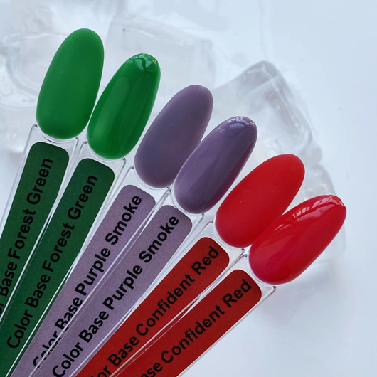 База кольорова Komilfo Color Base Forest Green (зелений), 8 мл, Колір Komilfo Color Base: Forest Green, Об'єм (мл): 8 мл, зображення 3